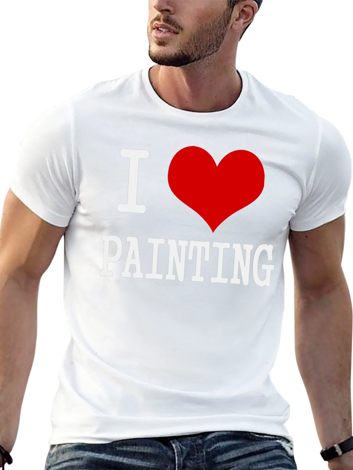I Love Painting T-Shirt - Artistic Passion