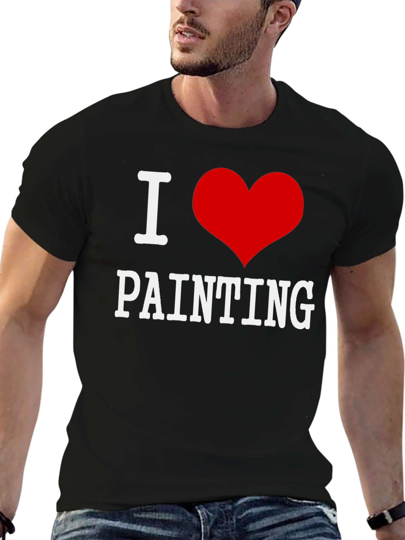 I Love Painting T-Shirt - Artistic Passion