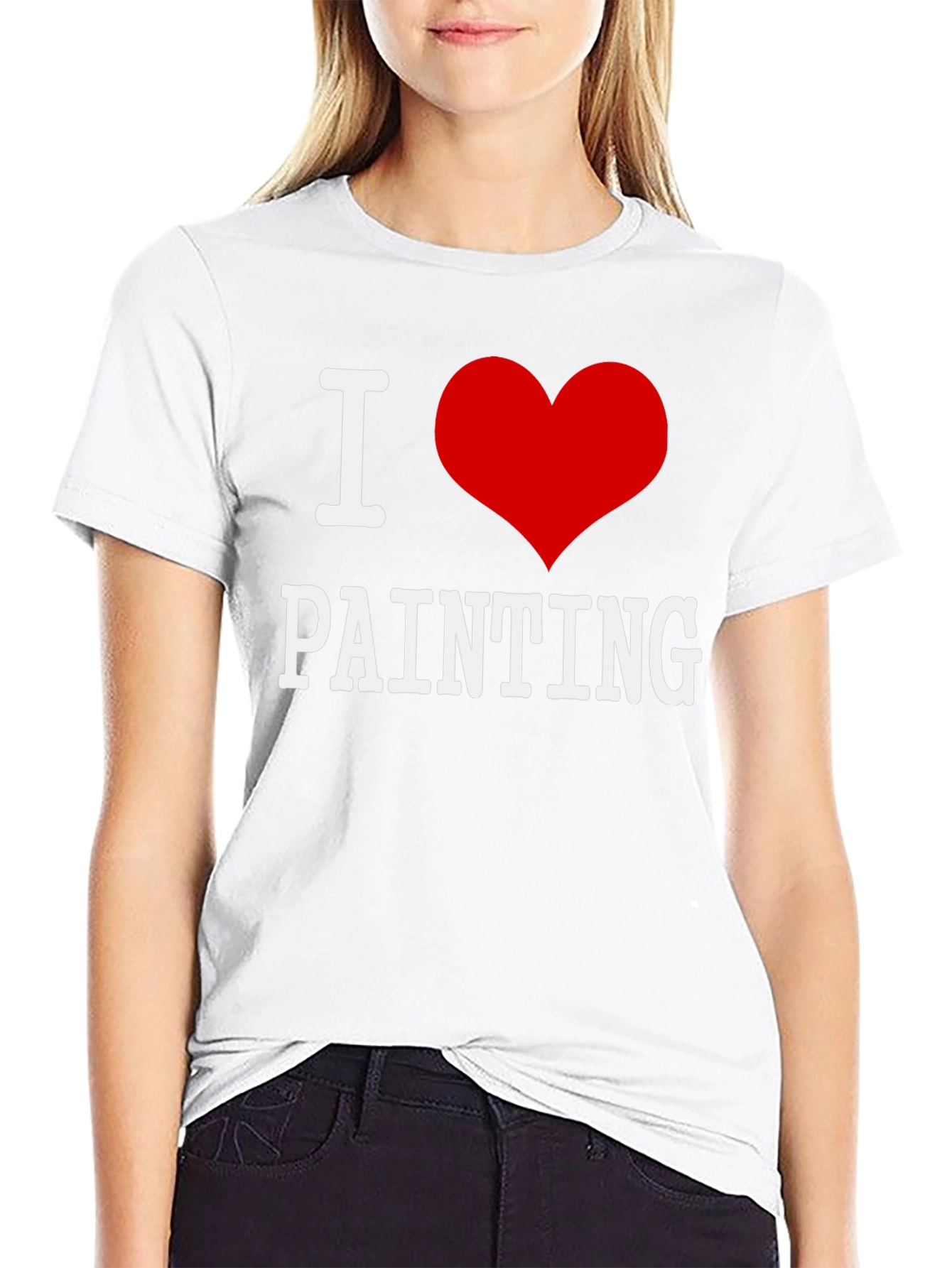 I Love Painting T-Shirt - Artistic Passion
