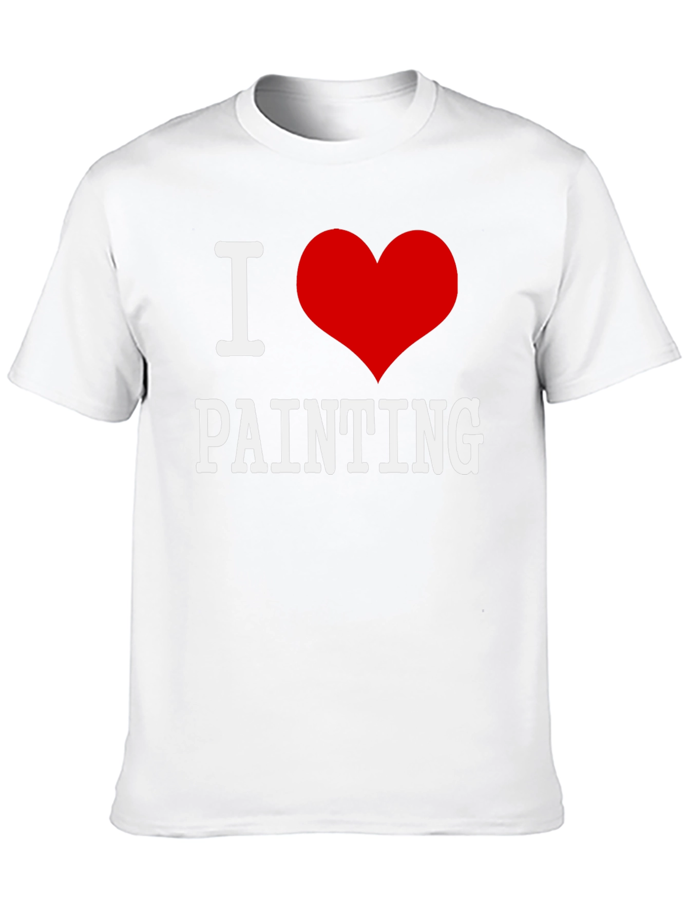 I Love Painting T-Shirt - Artistic Passion
