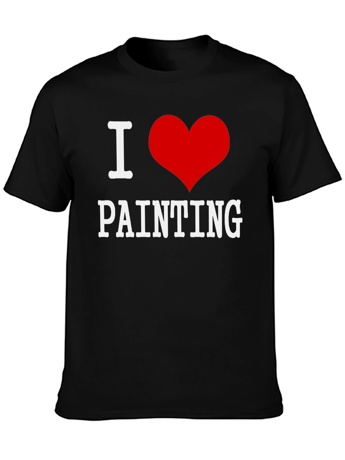 I Love Painting T-Shirt - Artistic Passion
