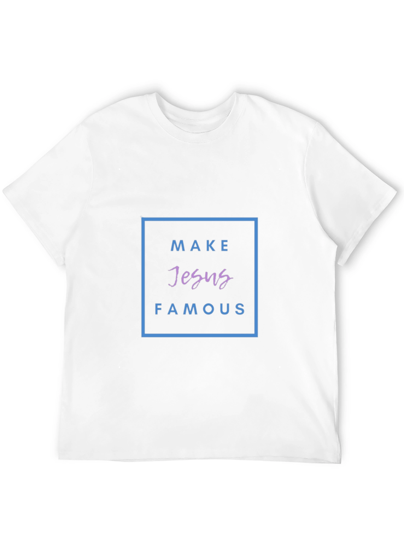 Make Jesus Famous Black T-Shirt