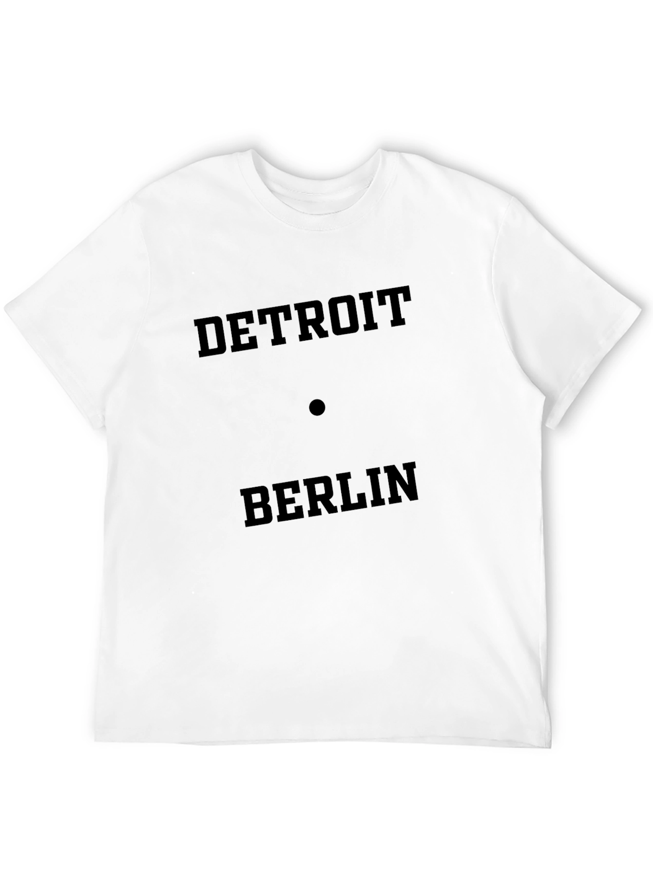 Detroit Berlin T-Shirt - Minimalist Travel Tee