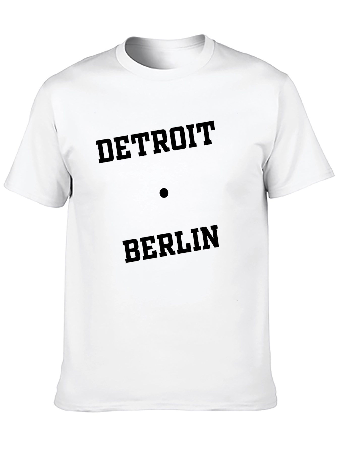 Detroit Berlin T-Shirt - Minimalist Travel Tee