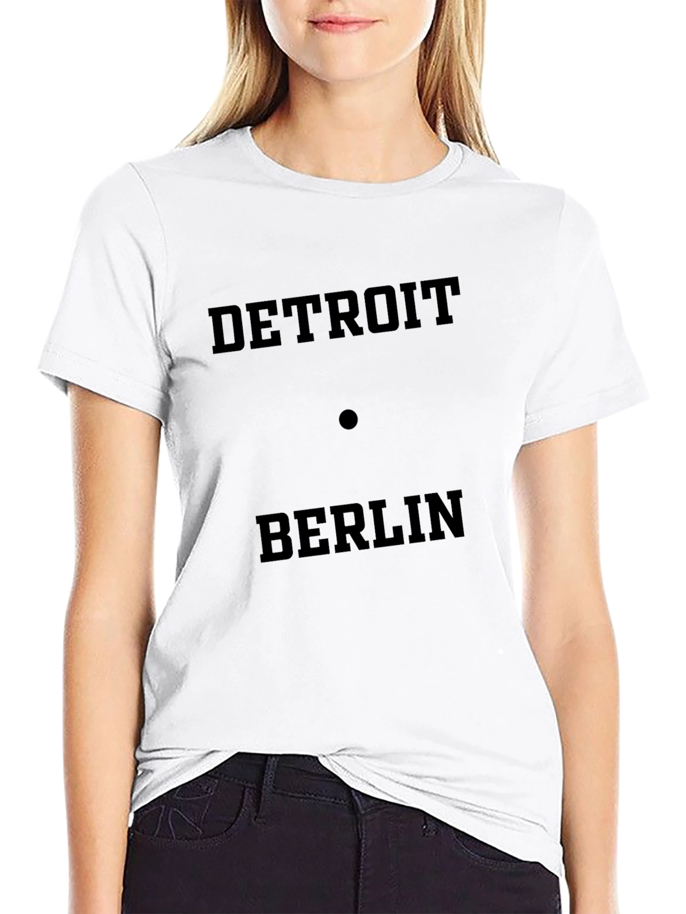 Detroit Berlin T-Shirt - Minimalist Travel Tee