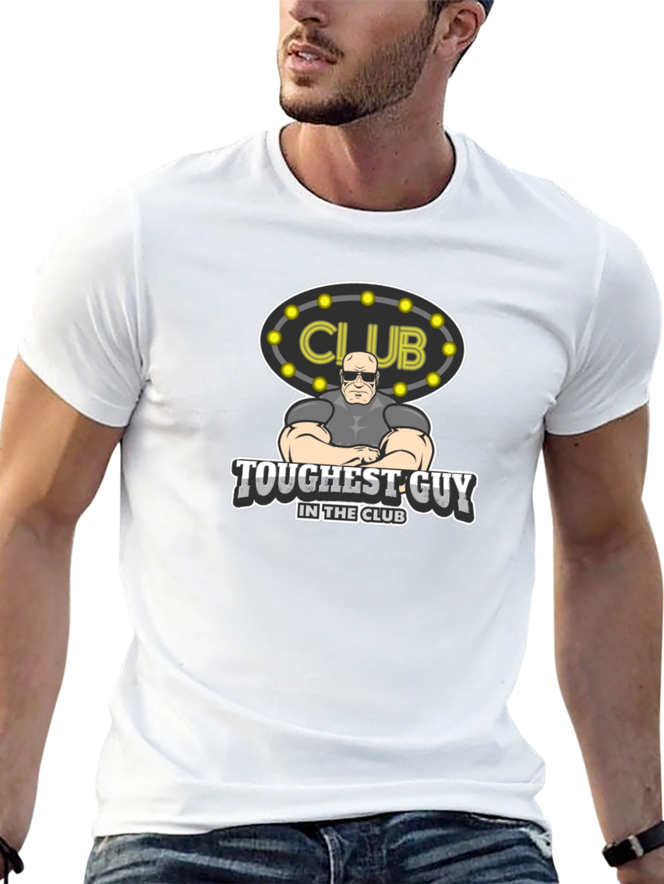Toughest Guy in the Club Graphic Tee