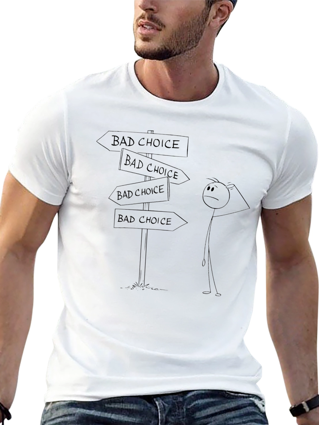 Bad Choice T-Shirt - Funny Decision Tee