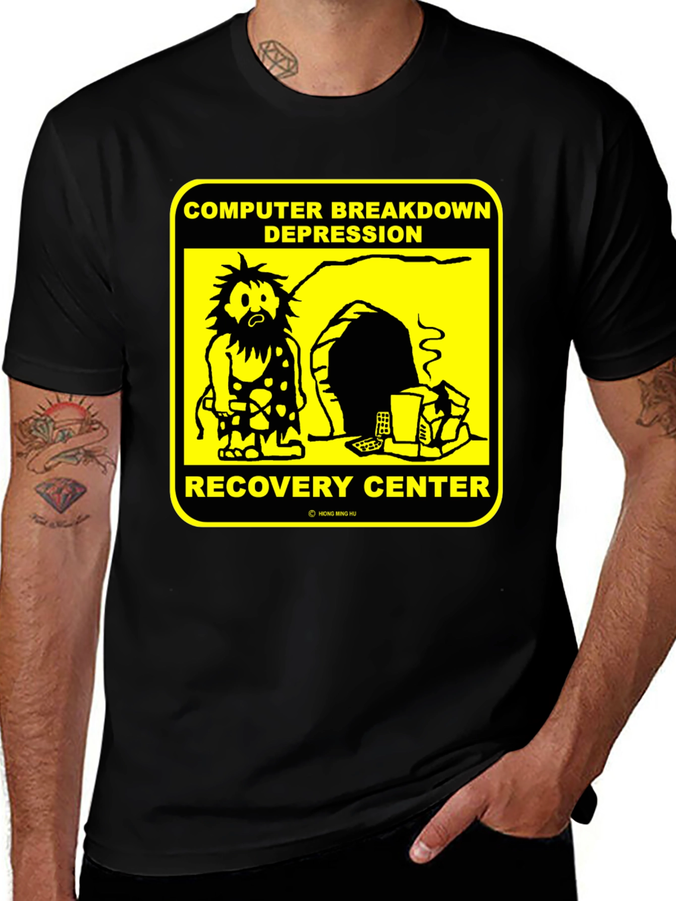 Computer Breakdown Recovery Center T-Shirt