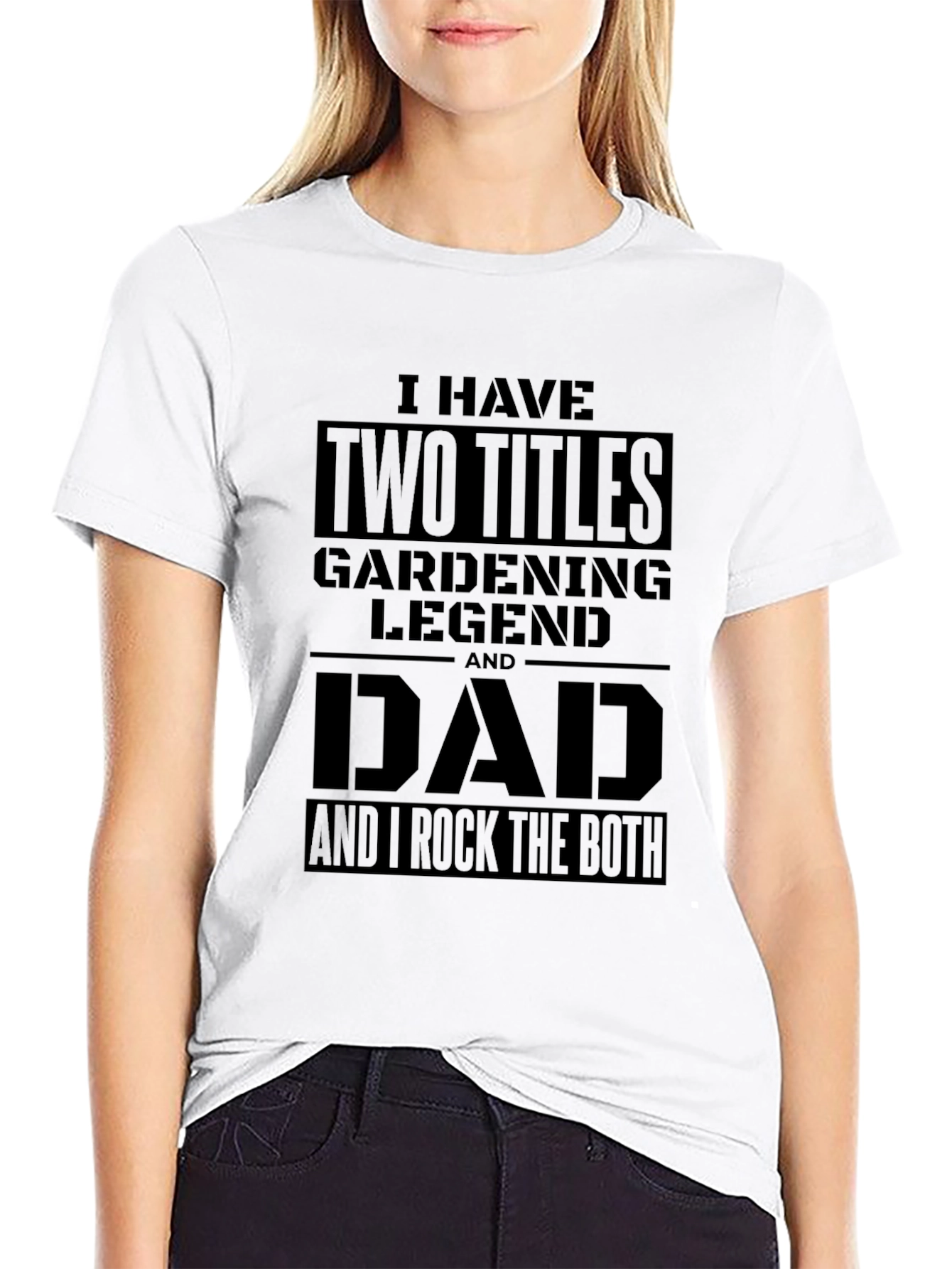 Gardening Legend Dad Graphic T-Shirt