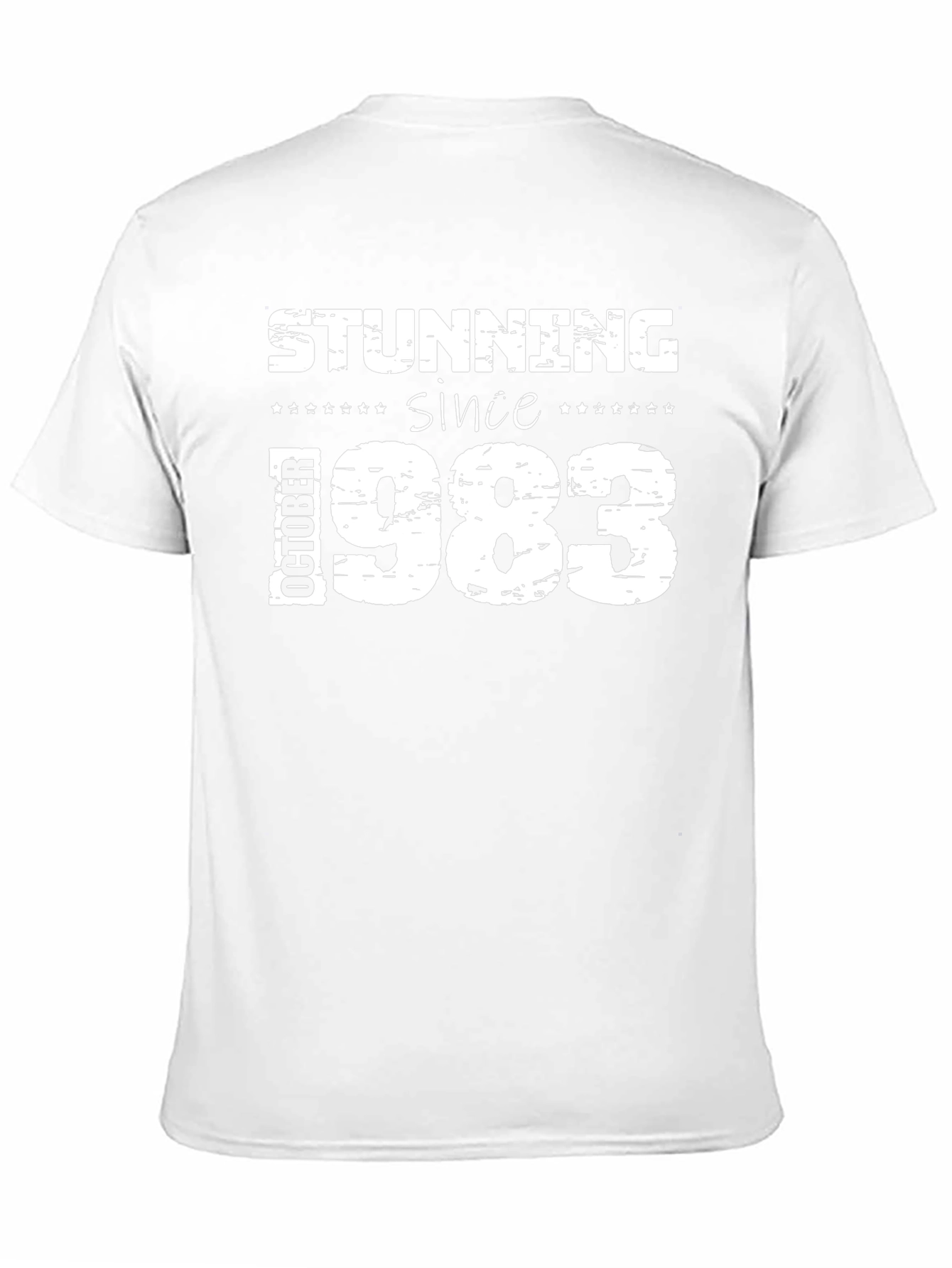 Stunning Since October 1983 Black T-Shirt