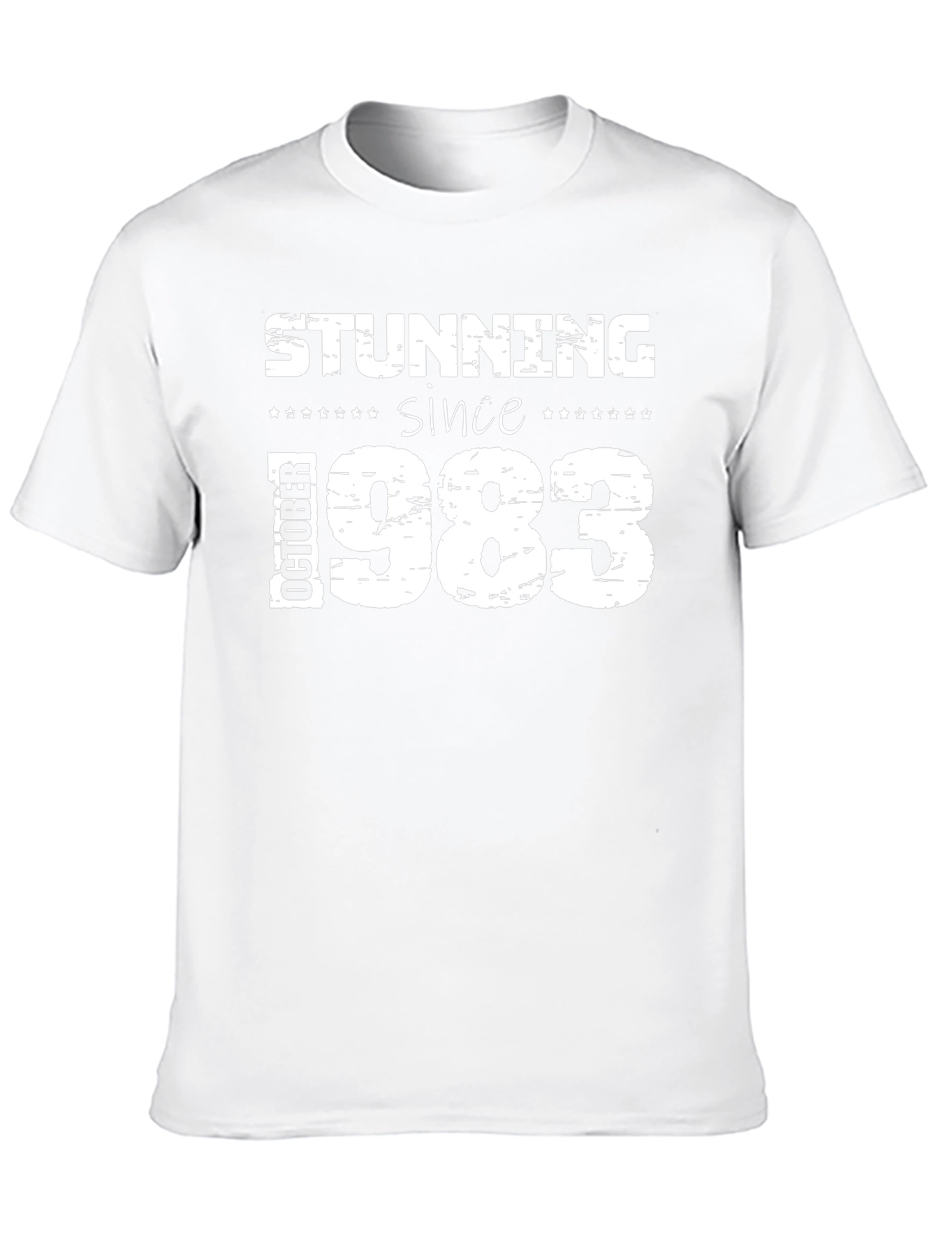 Stunning Since October 1983 Black T-Shirt