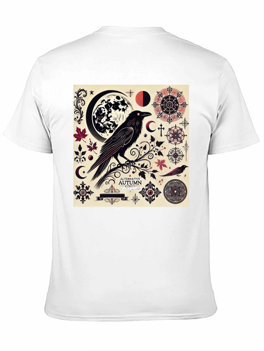 Raven Autumn Black T-Shirt