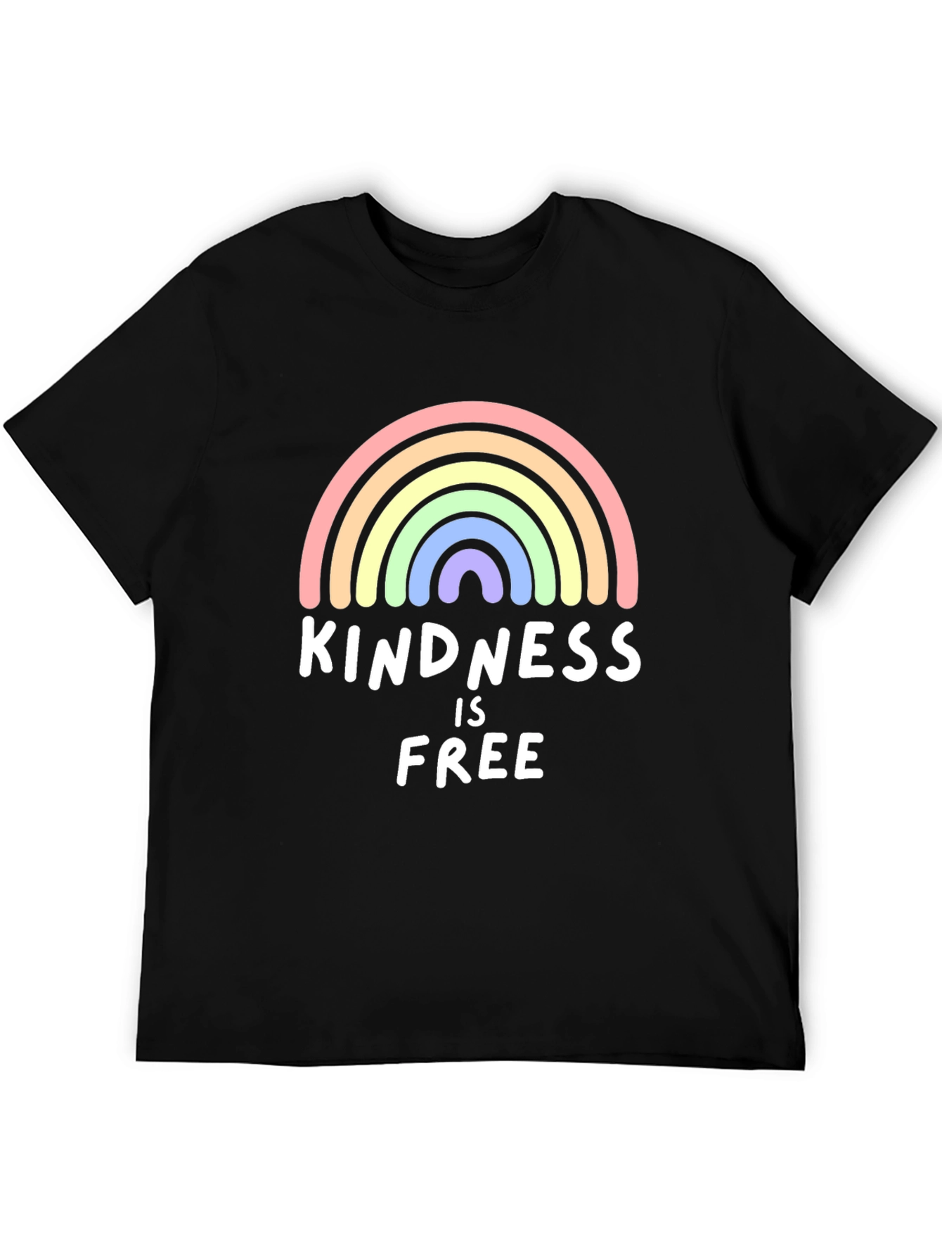 Kindness is Free Rainbow Graphic Tee