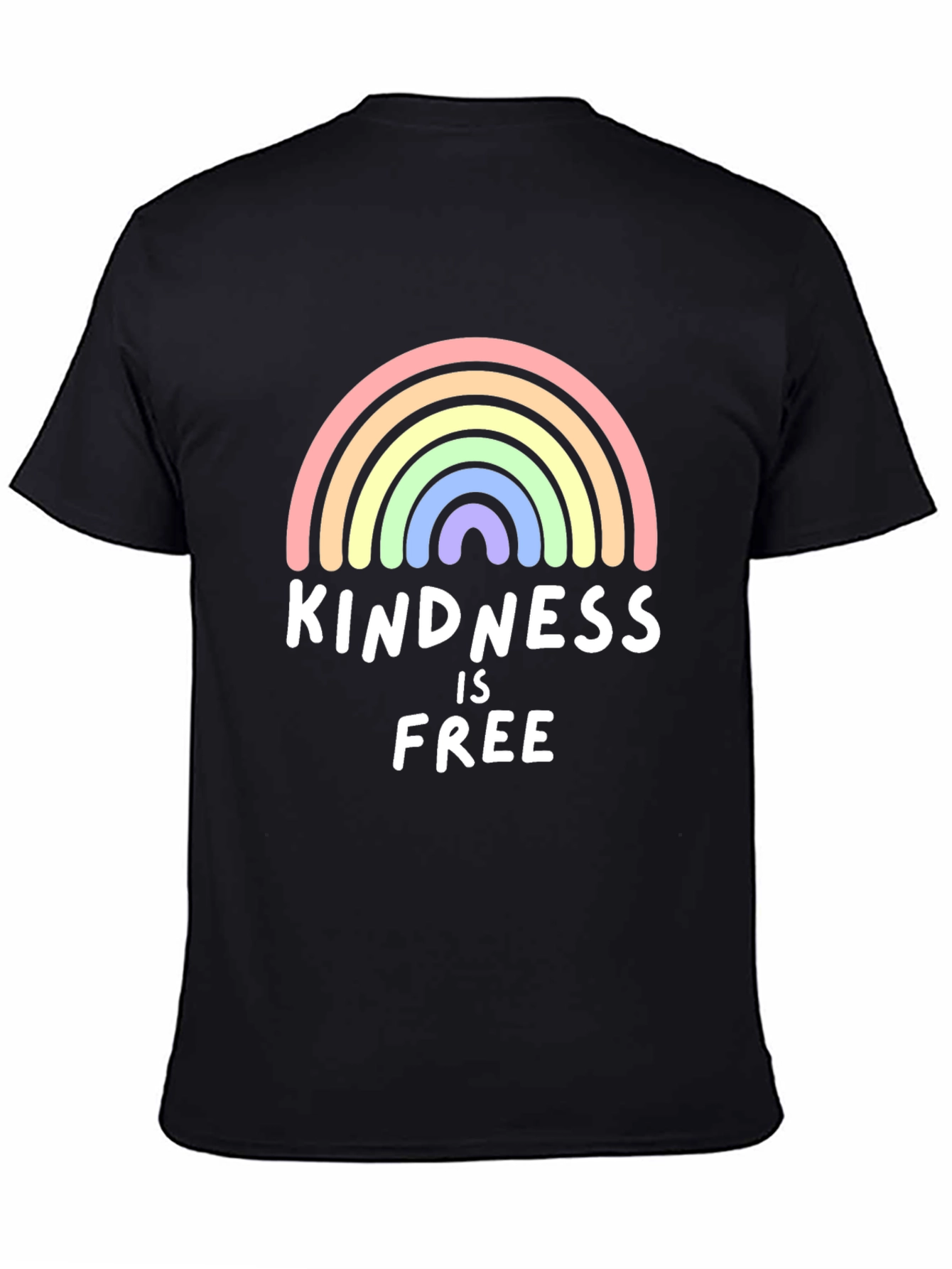 Kindness is Free Rainbow Graphic Tee