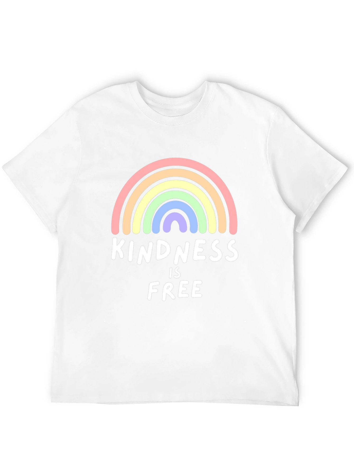 Kindness is Free Rainbow Graphic Tee
