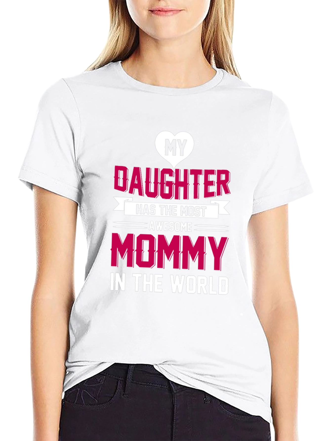 My Daughter Awesome Mommy T-Shirt