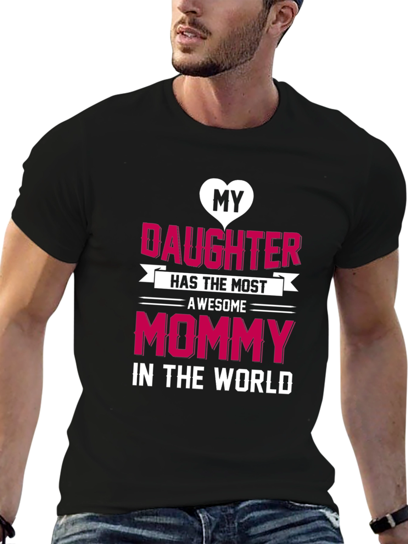 My Daughter Awesome Mommy T-Shirt