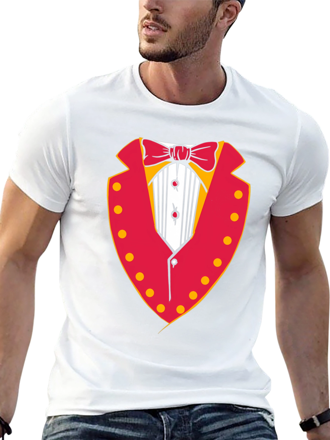 Tuxedo T-Shirt - Fun Party Costume Tee