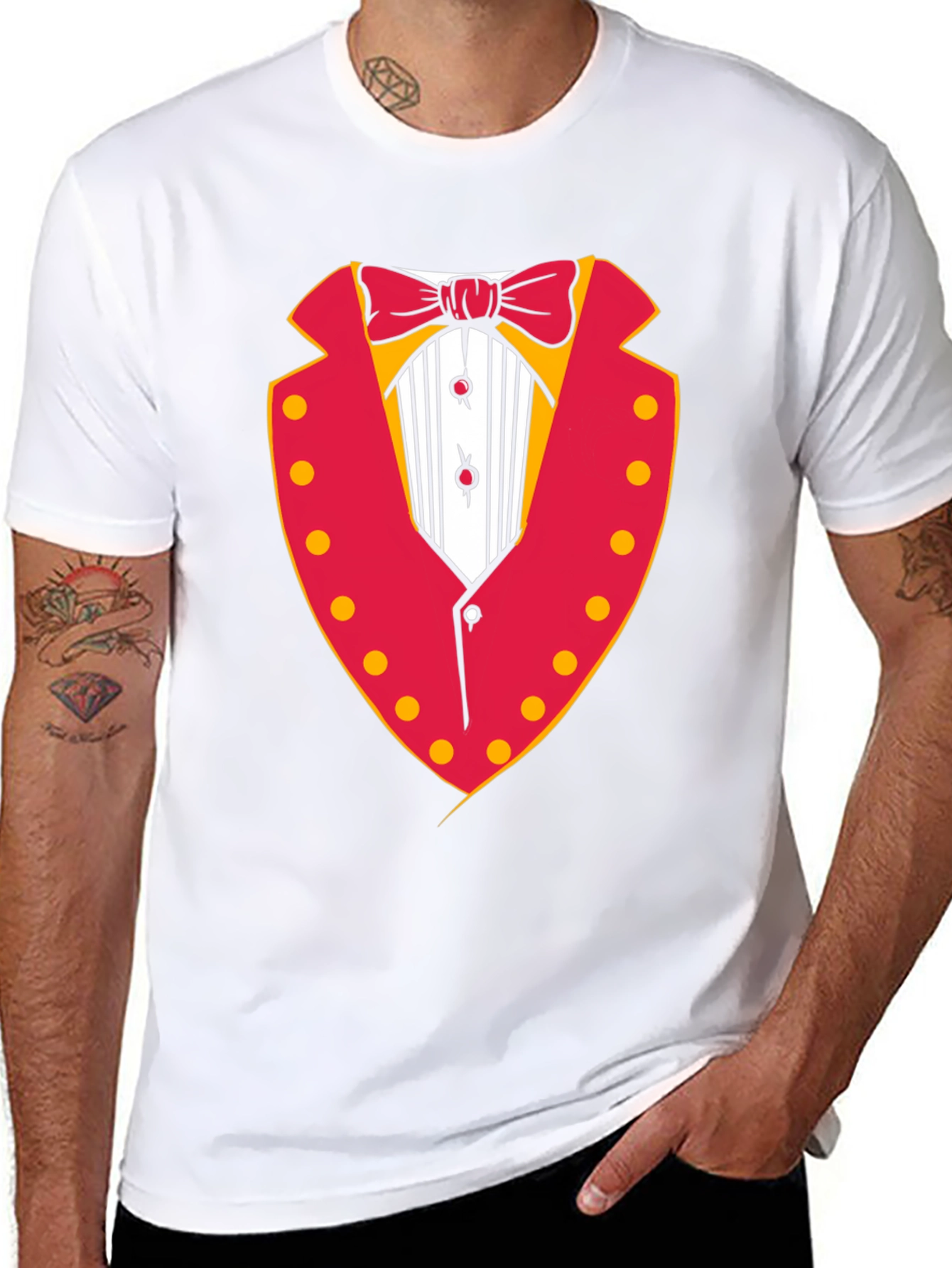 Tuxedo T-Shirt - Fun Party Costume Tee
