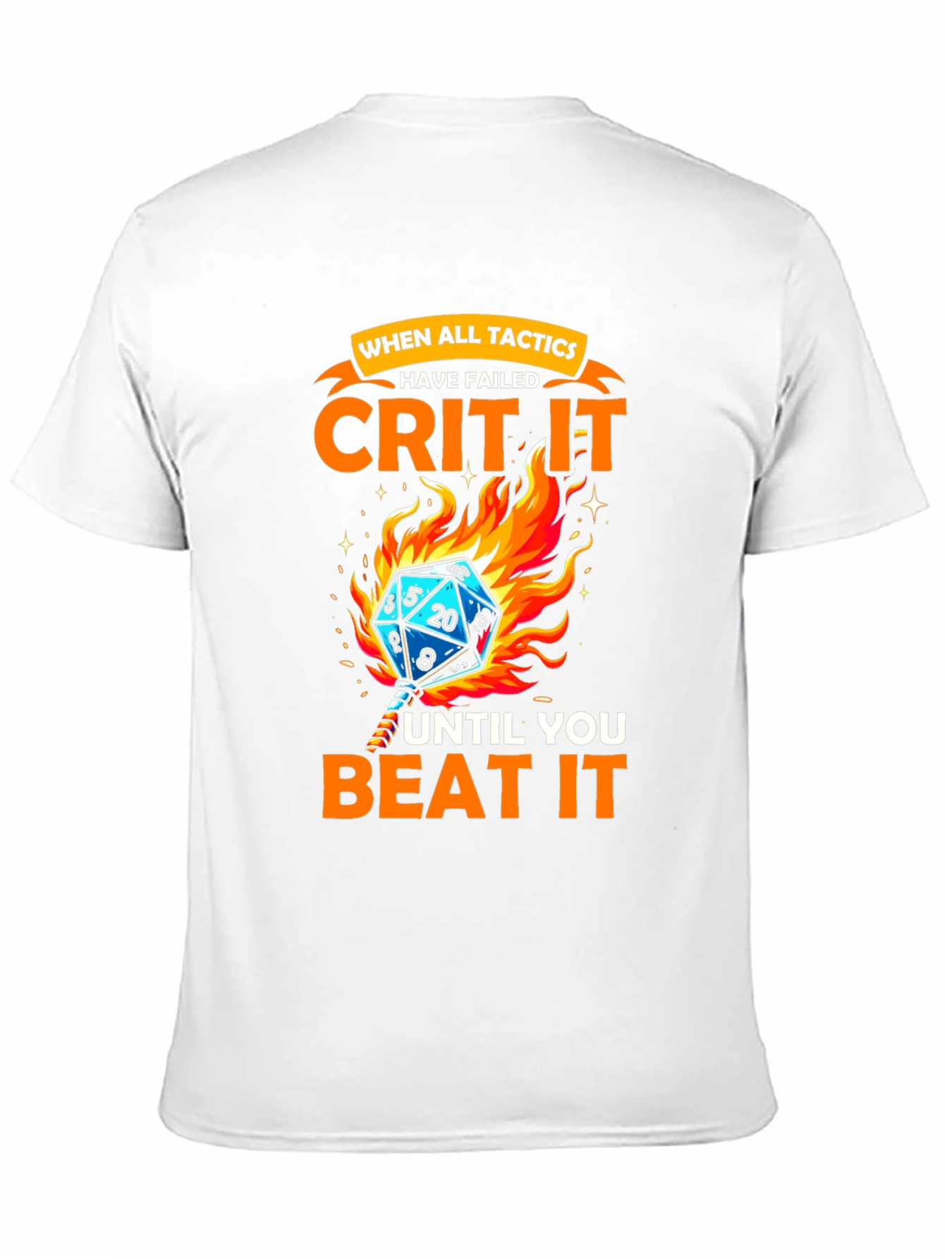 Crit It T-Shirt - D&D Gamer Tee