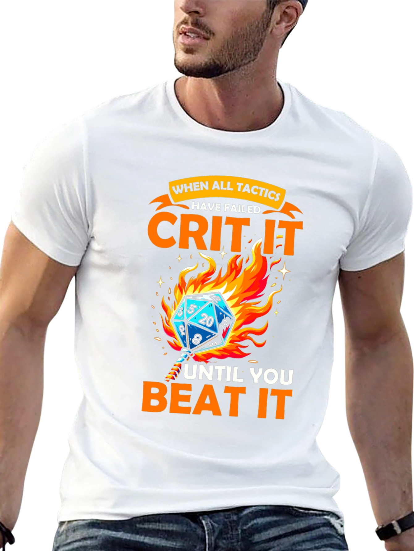 Crit It T-Shirt - D&D Gamer Tee