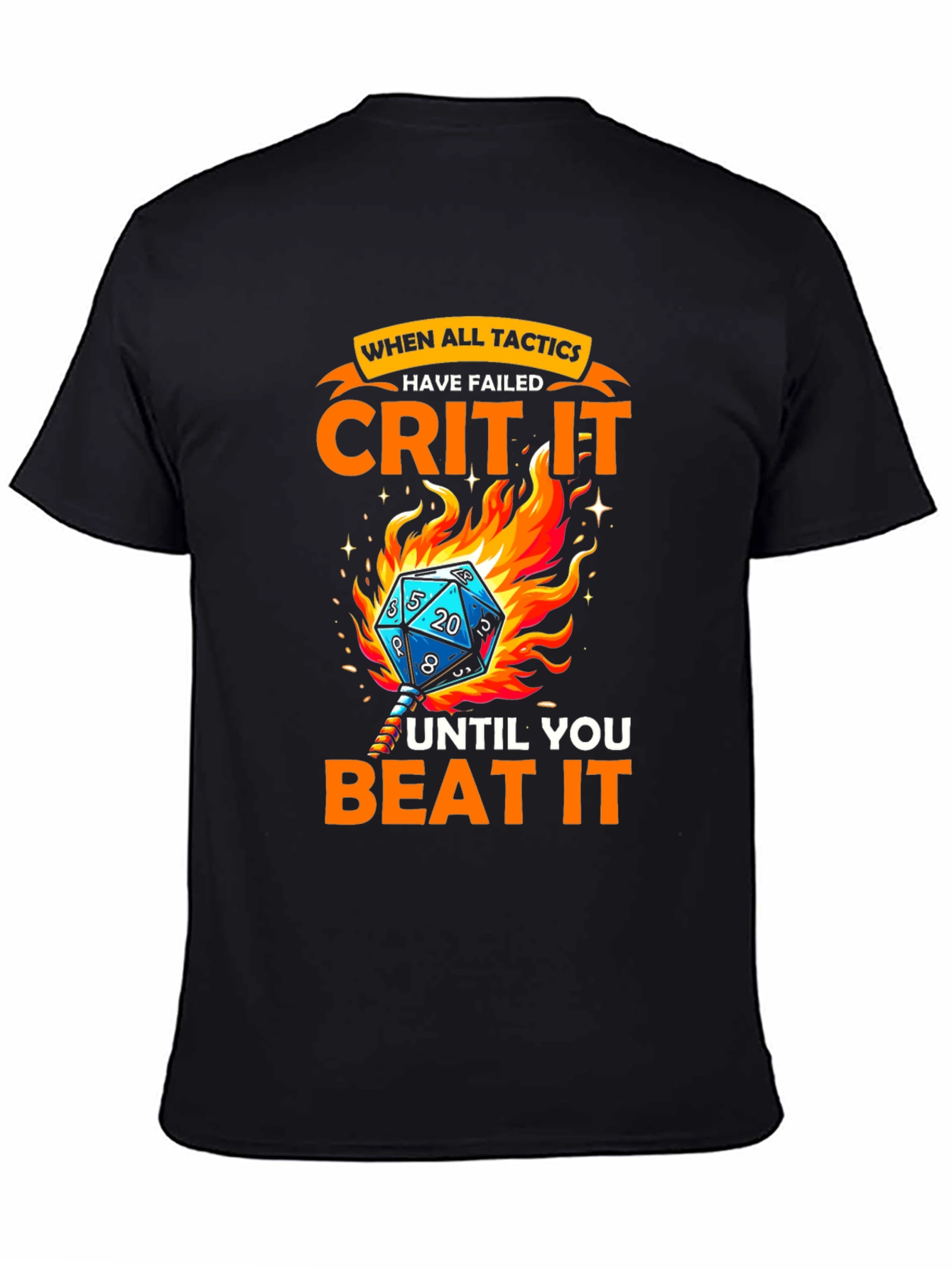 Crit It T-Shirt - D&D Gamer Tee