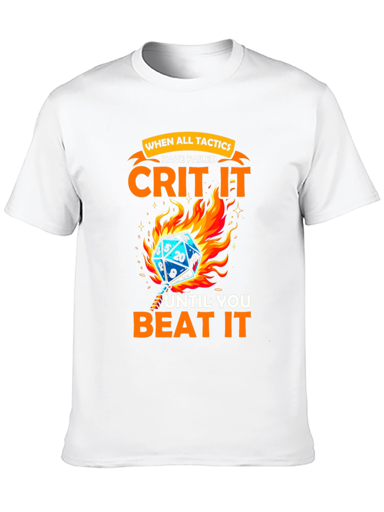 Crit It T-Shirt - D&D Gamer Tee