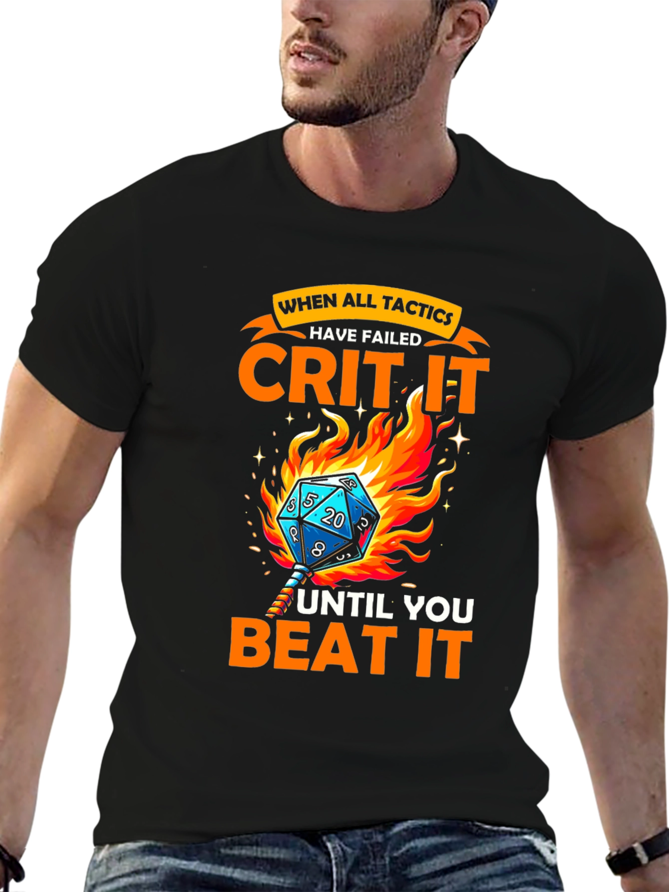 Crit It T-Shirt - D&D Gamer Tee