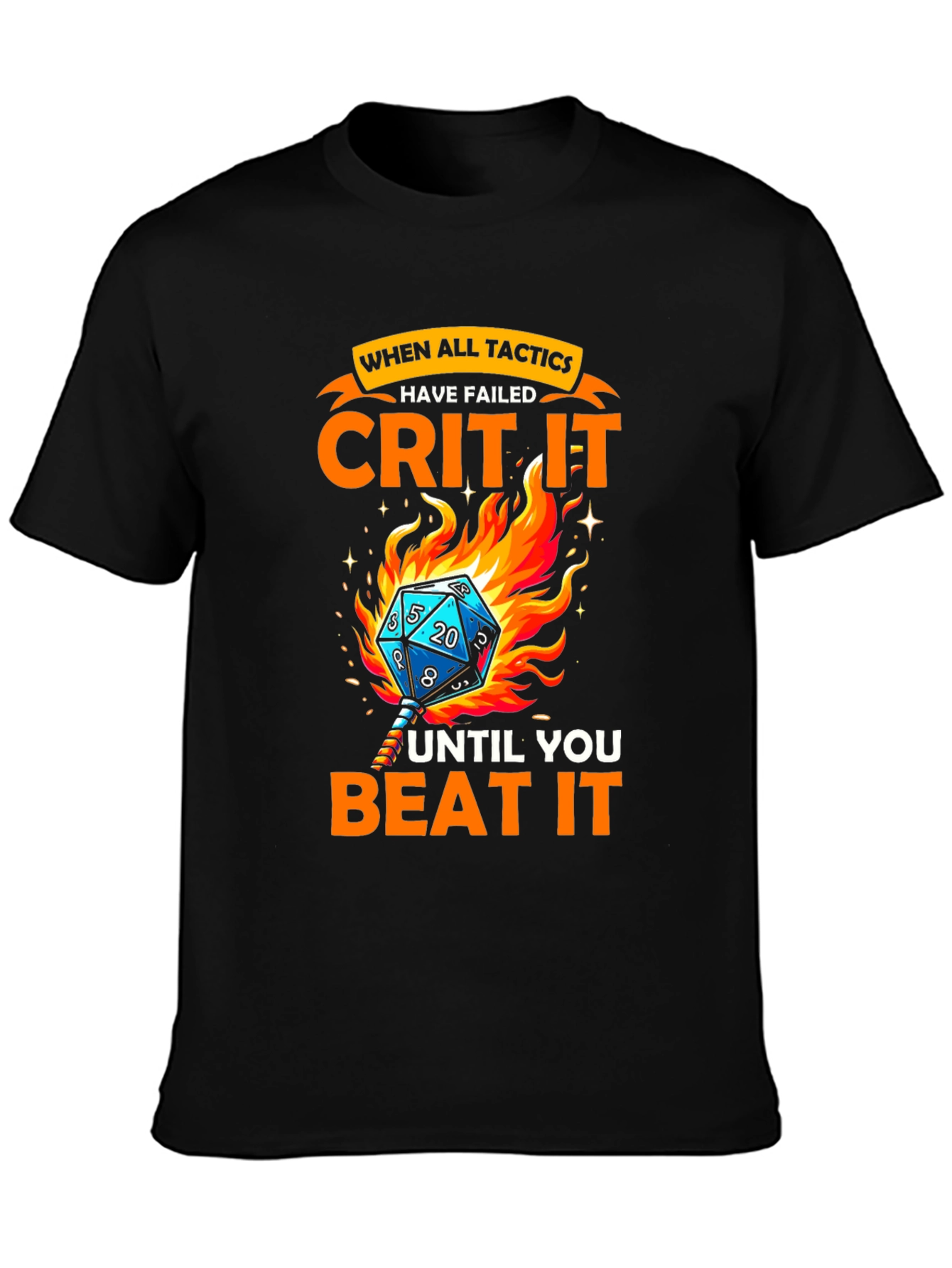 Crit It T-Shirt - D&D Gamer Tee