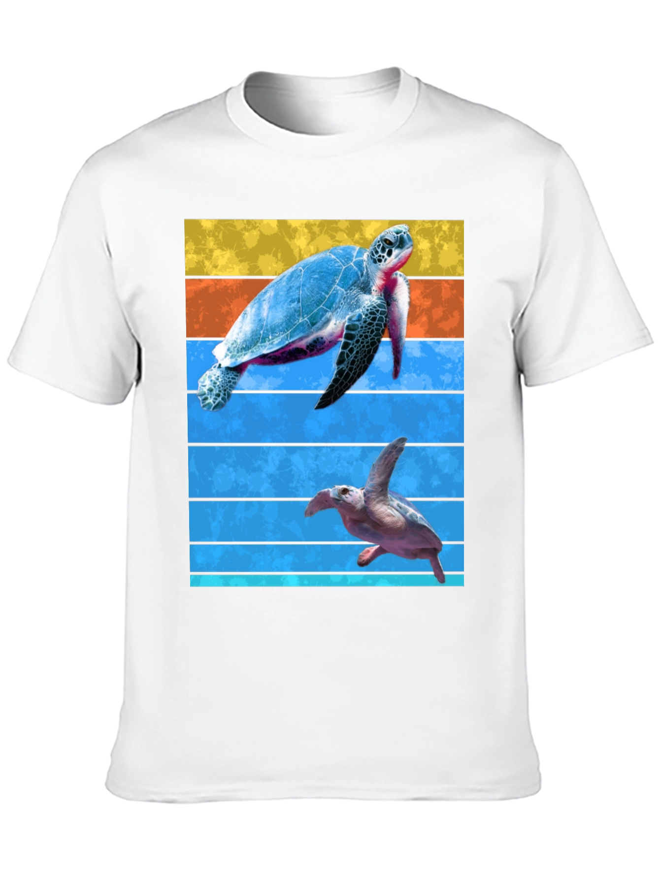 Turtle Graphic Tee - Ocean Lovers Black T-Shirt