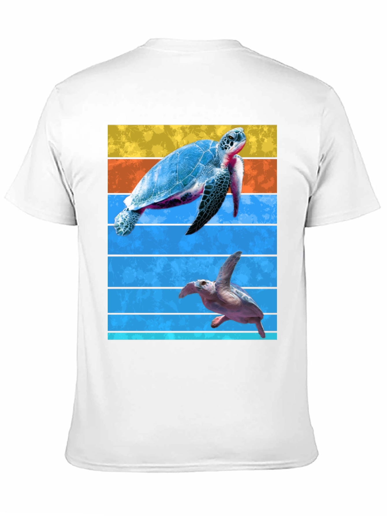Turtle Graphic Tee - Ocean Lovers Black T-Shirt