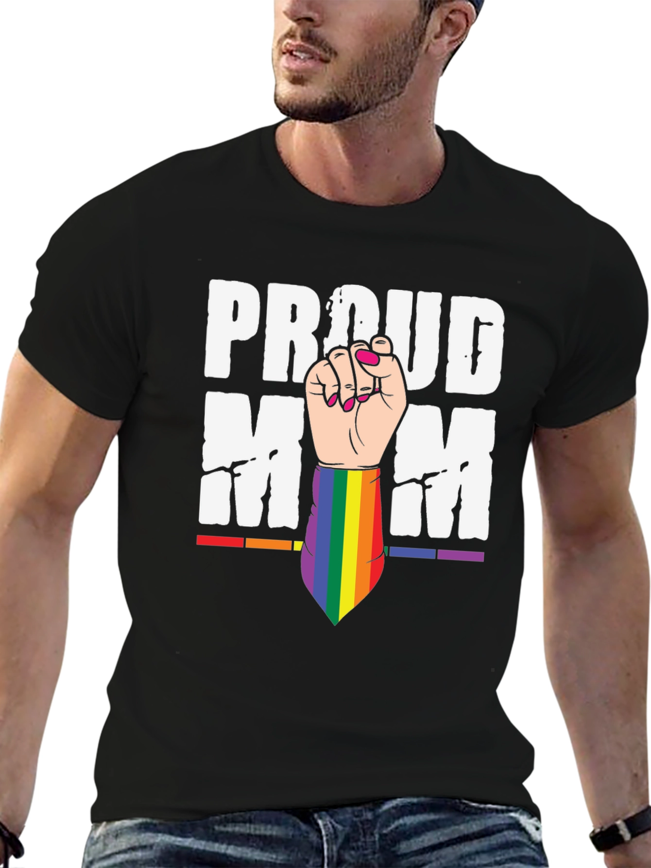 Proud Mom LGBT Pride T-Shirt