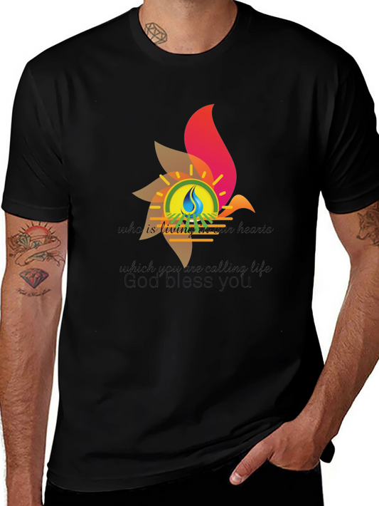 Inspirational Graphic Tee - God Bless You T-Shirt