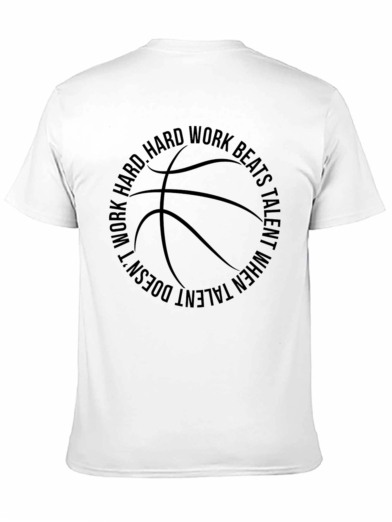 Motivational Basketball Graphic T-Shirt