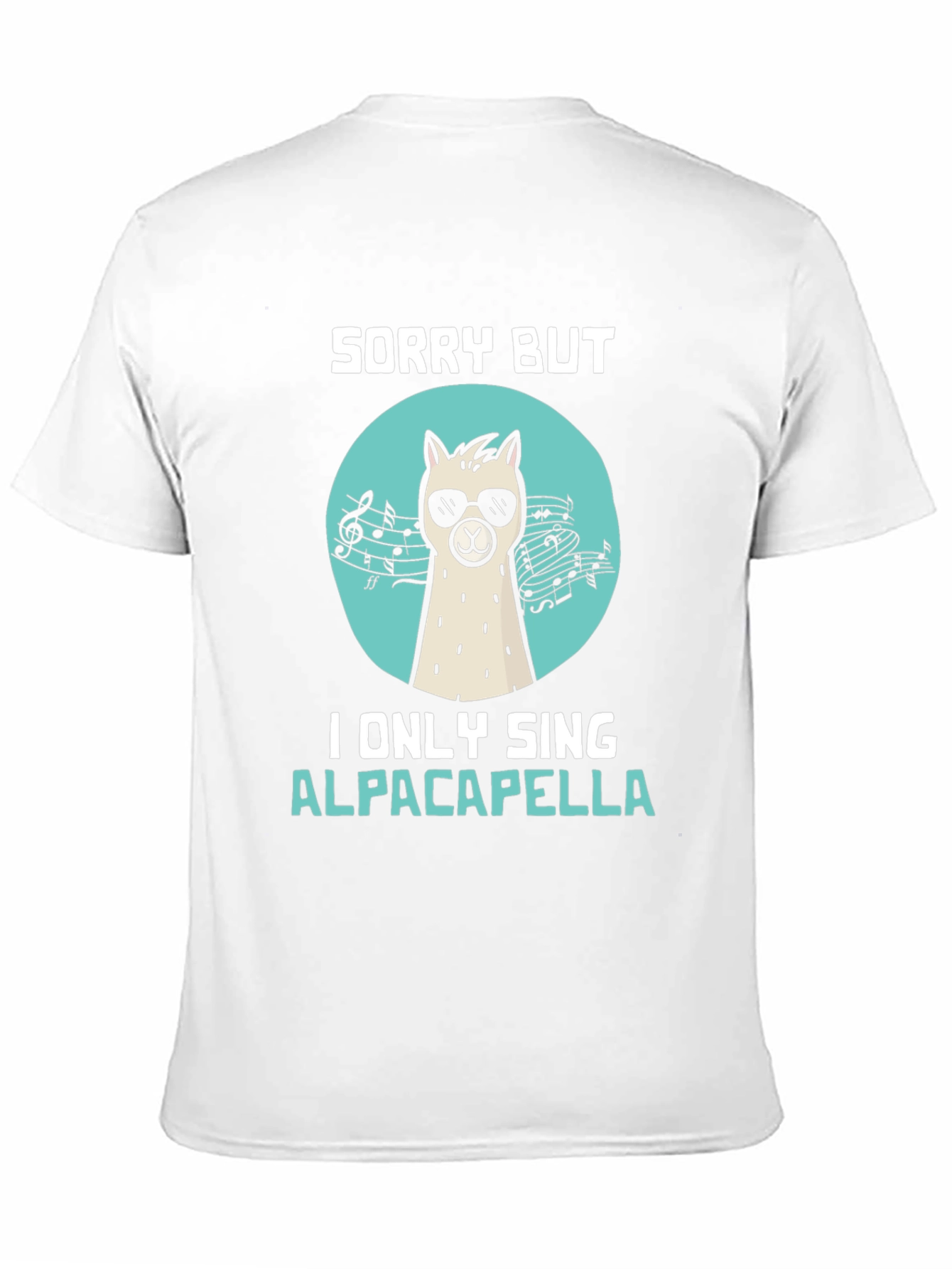 Alpaca-pella T-Shirt: Funny Music Lover Tee