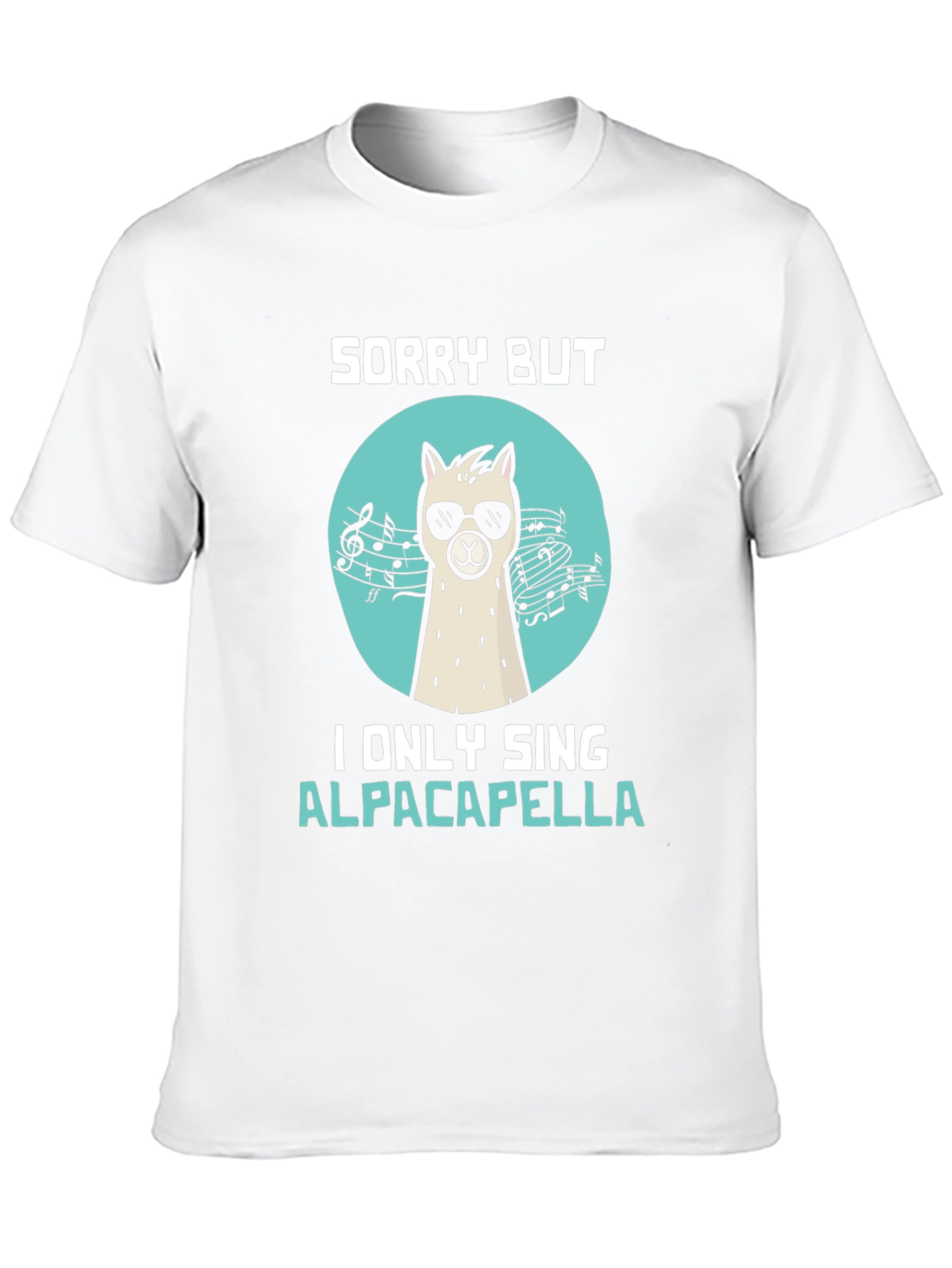 Alpaca-pella T-Shirt: Funny Music Lover Tee