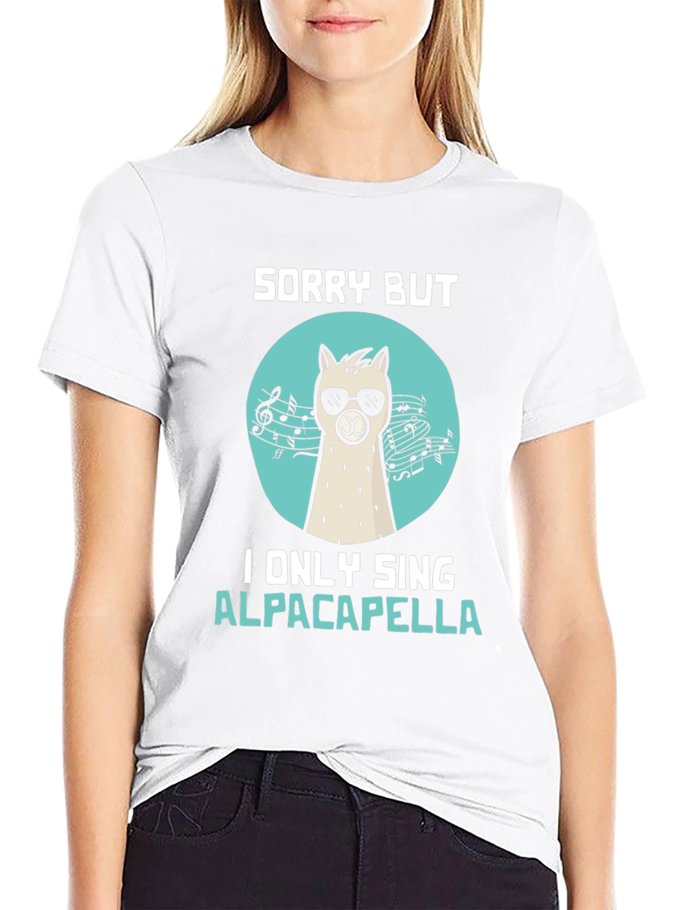 Alpaca-pella T-Shirt: Funny Music Lover Tee