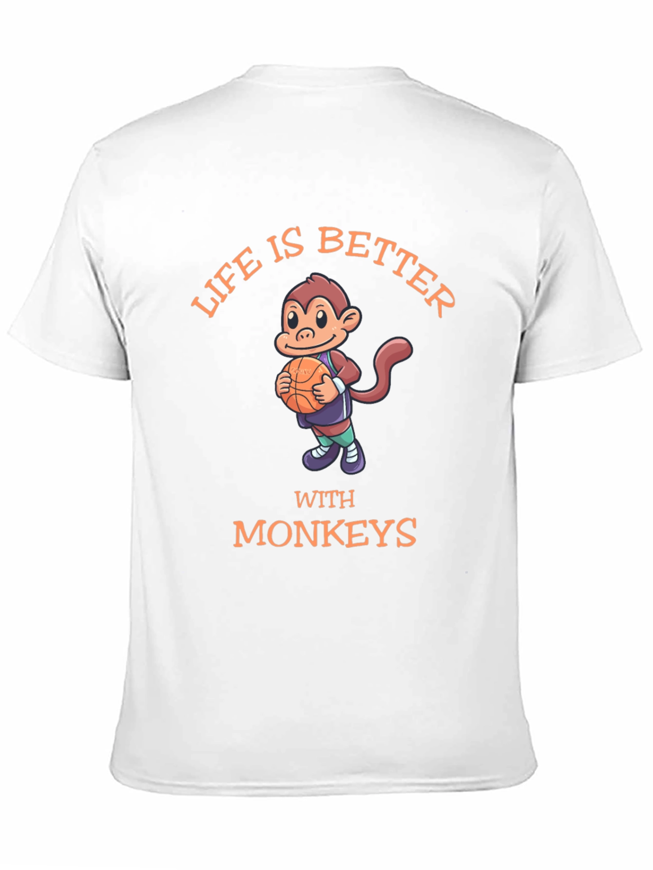 Life is Better With Monkeys T-Shirt