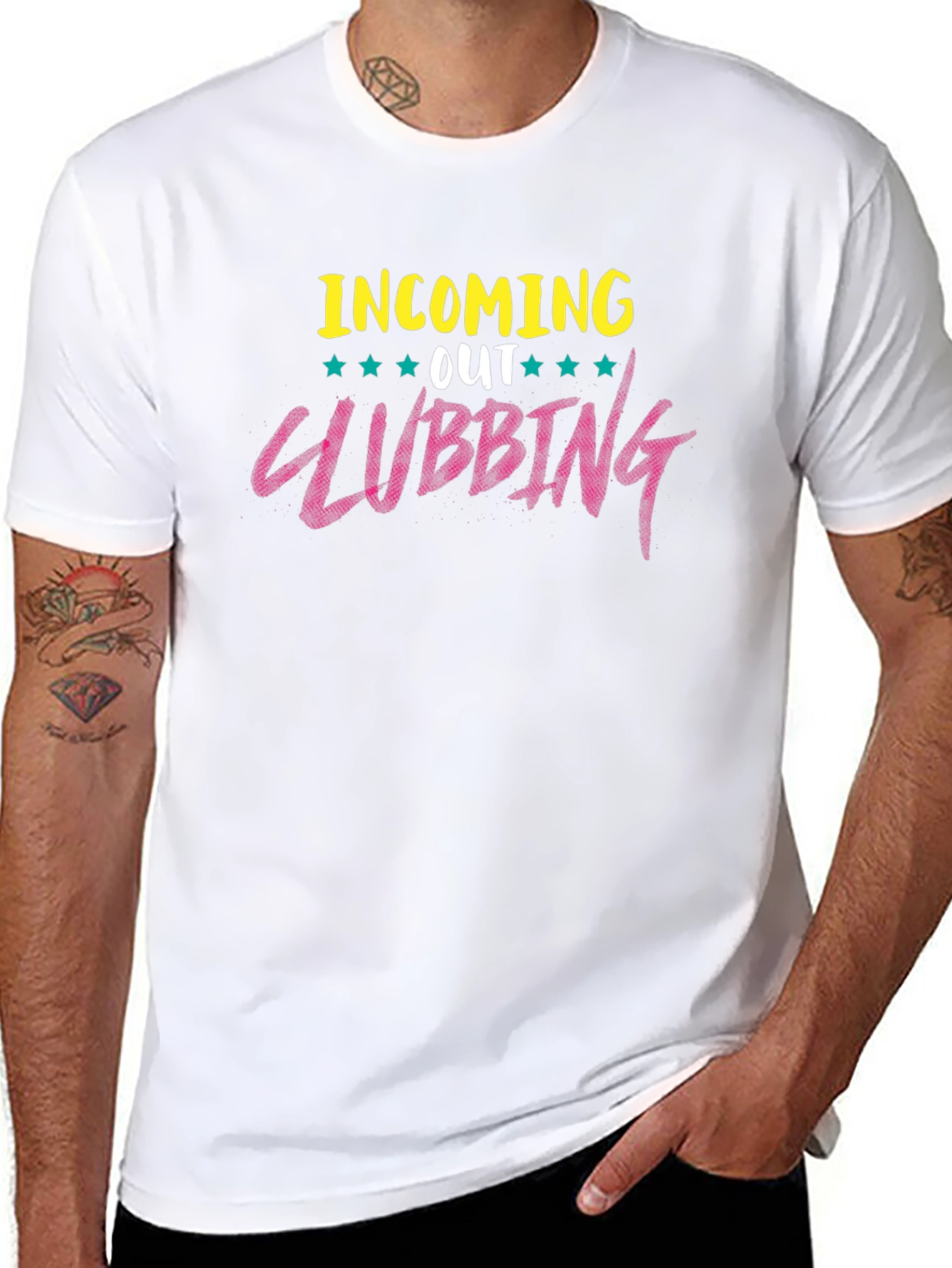Incoming Out Clubbing T-Shirt