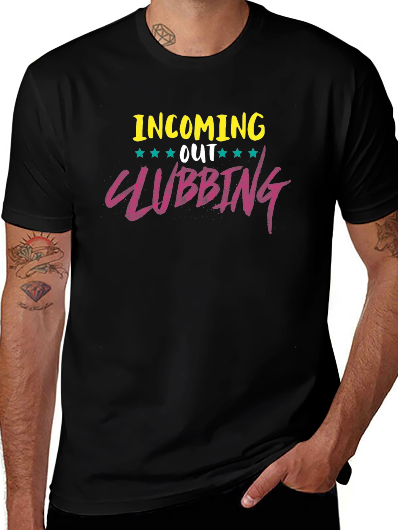 Incoming Out Clubbing T-Shirt