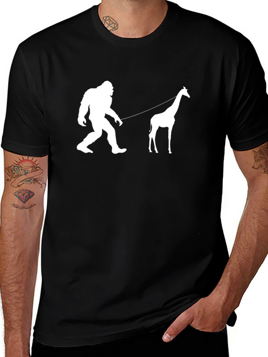 Bigfoot Giraffe T-Shirt: Unique Graphic Tee