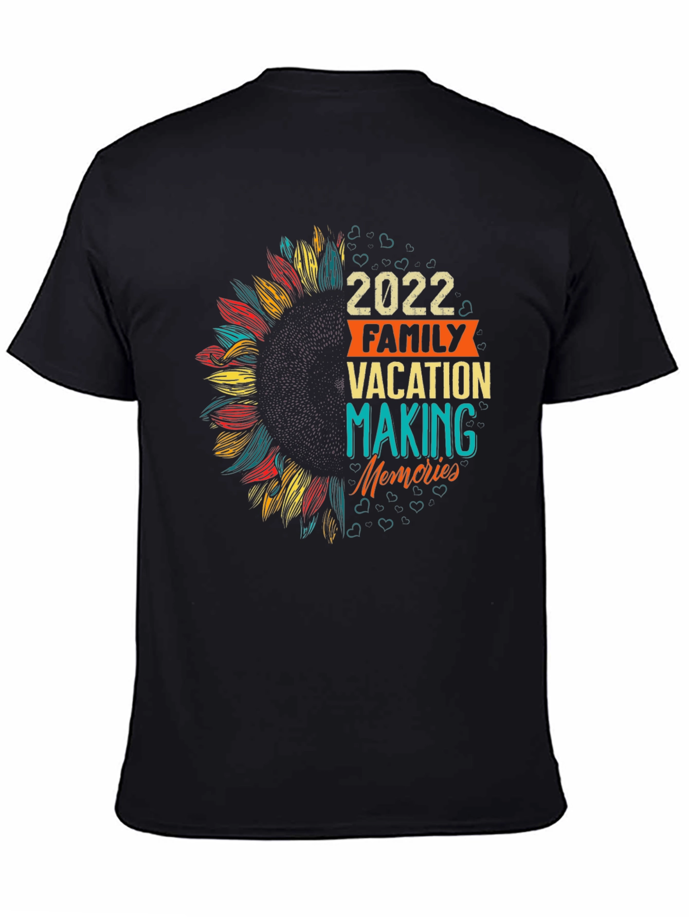 2022 Family Vacation Sunflower Tee
