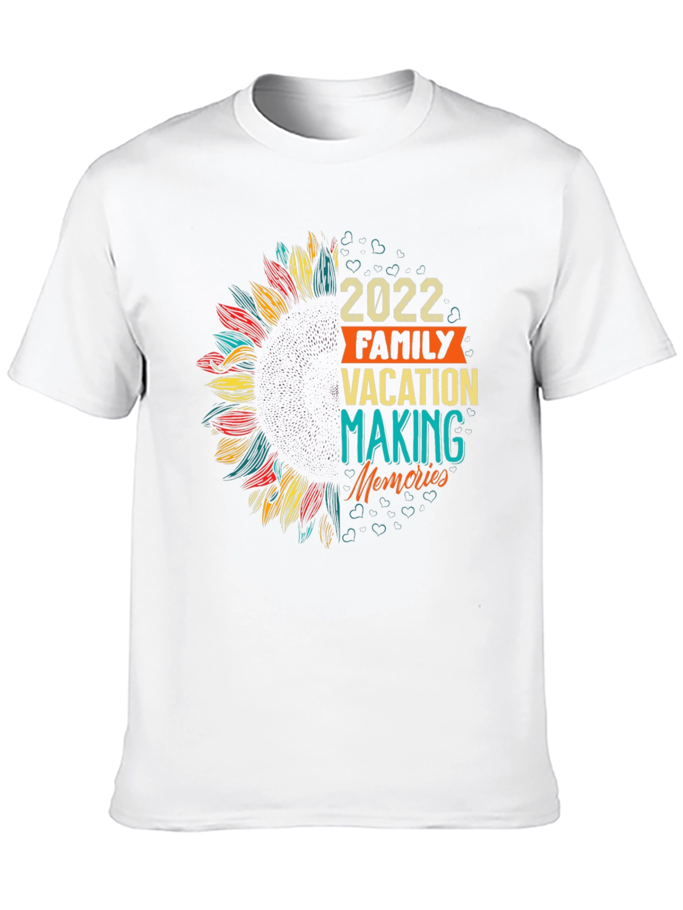 2022 Family Vacation Sunflower Tee