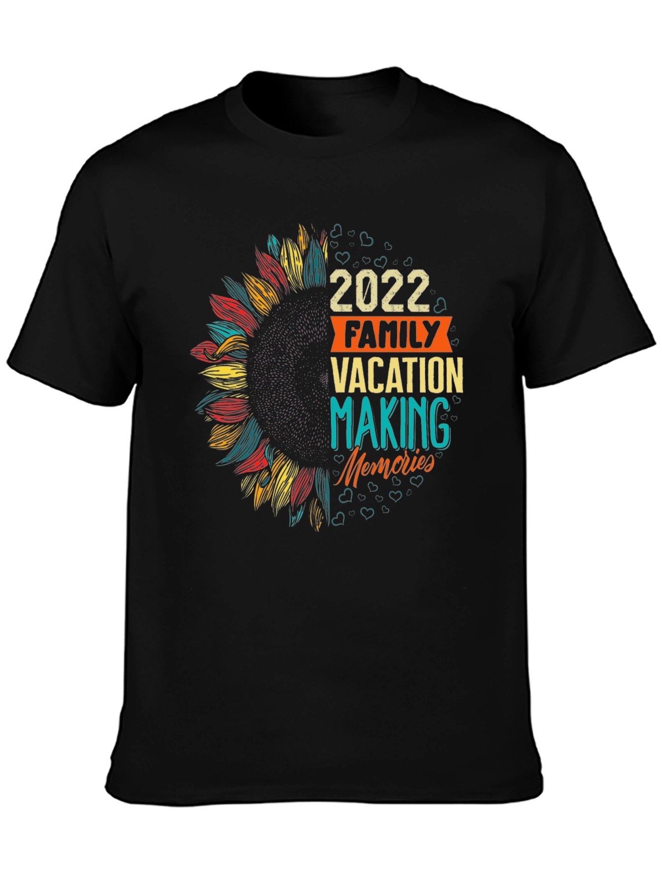 2022 Family Vacation Sunflower Tee