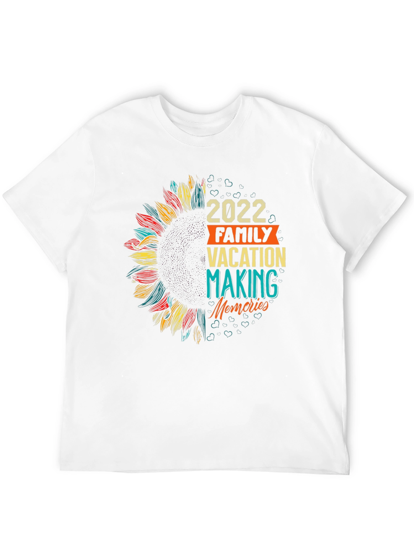 2022 Family Vacation Sunflower Tee