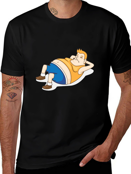 Funny Cartoon Man T-Shirt