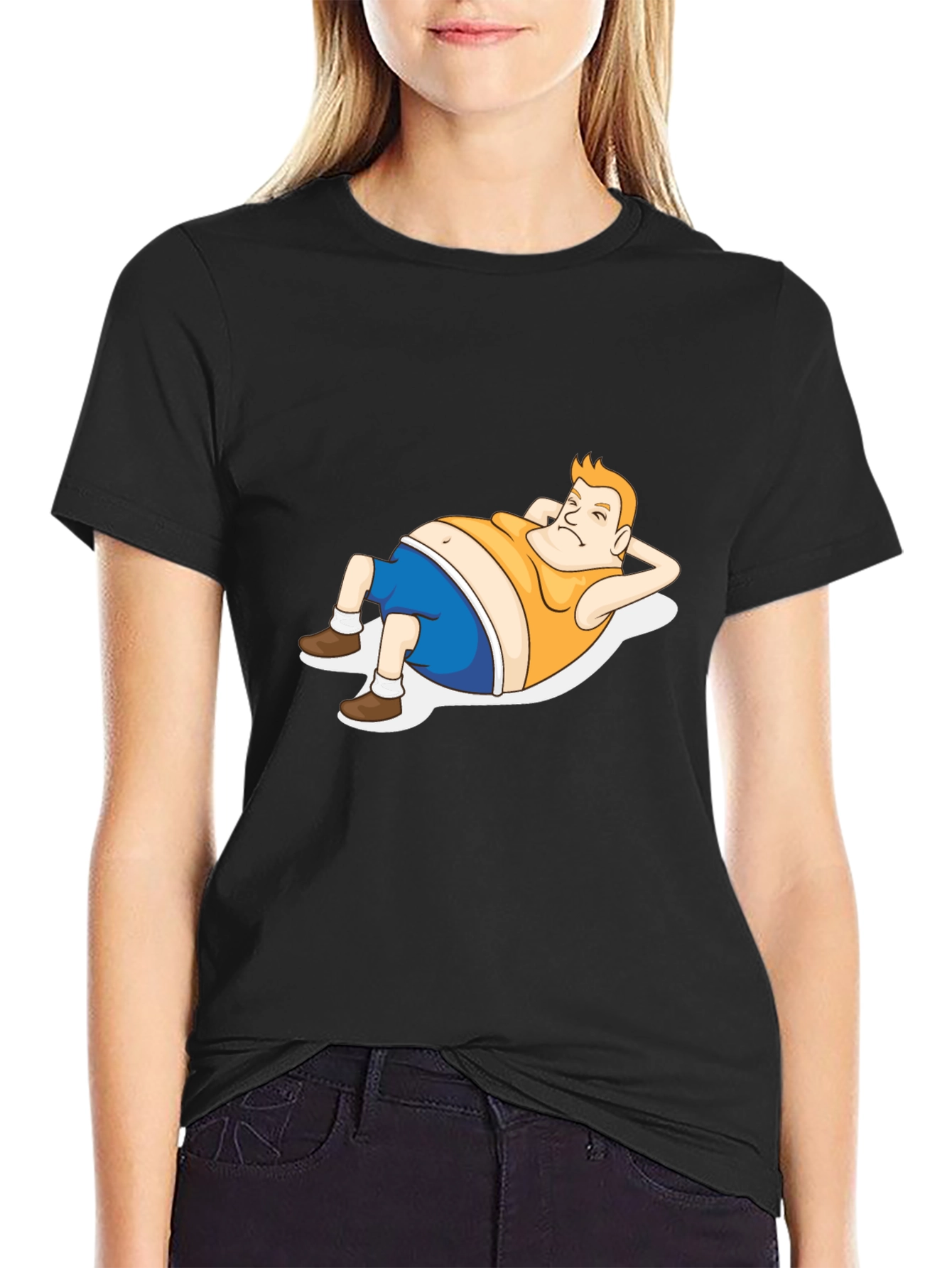 Funny Cartoon Man T-Shirt