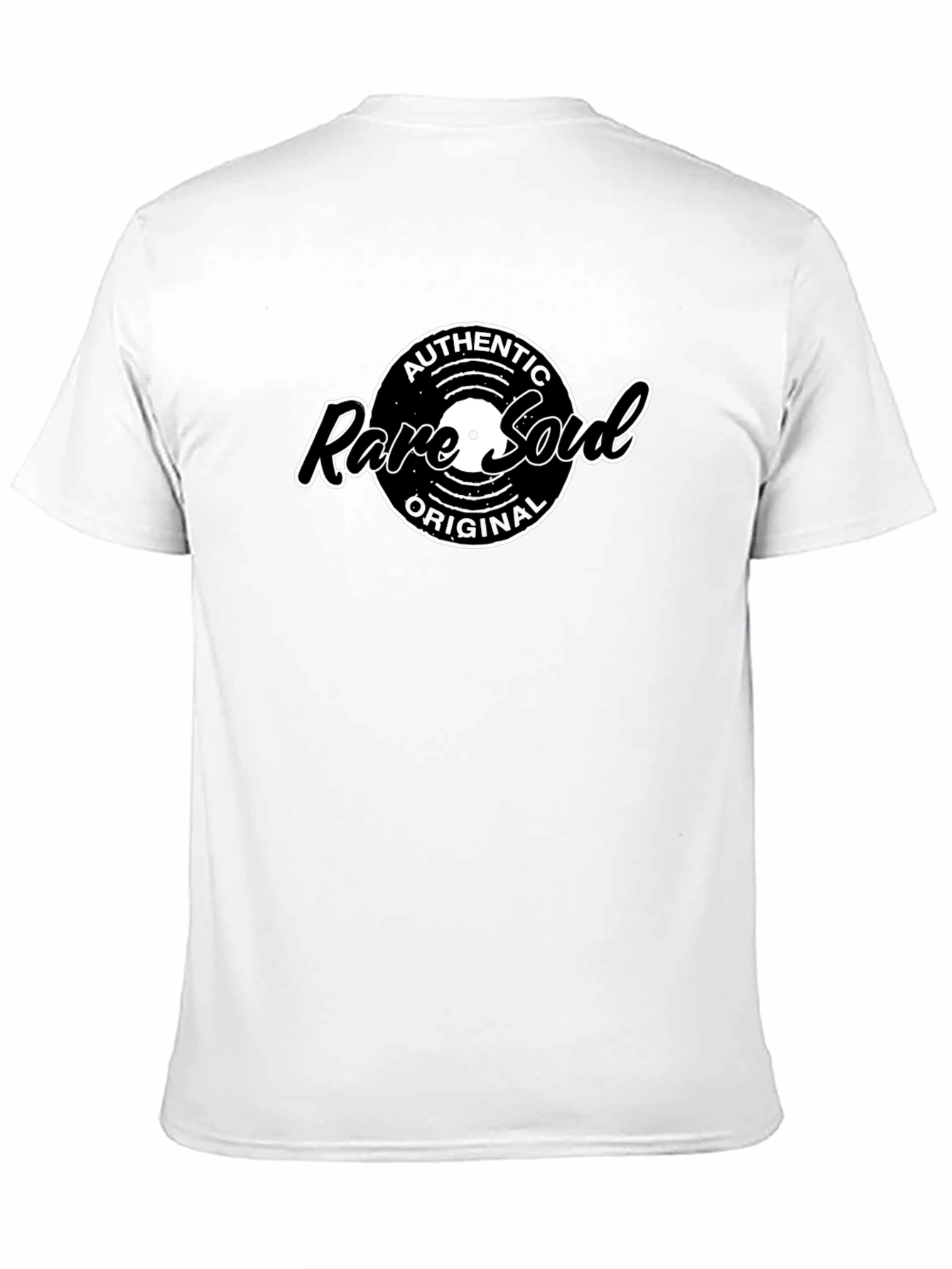 Rare Soul Authentic Original Graphic Tee - Black