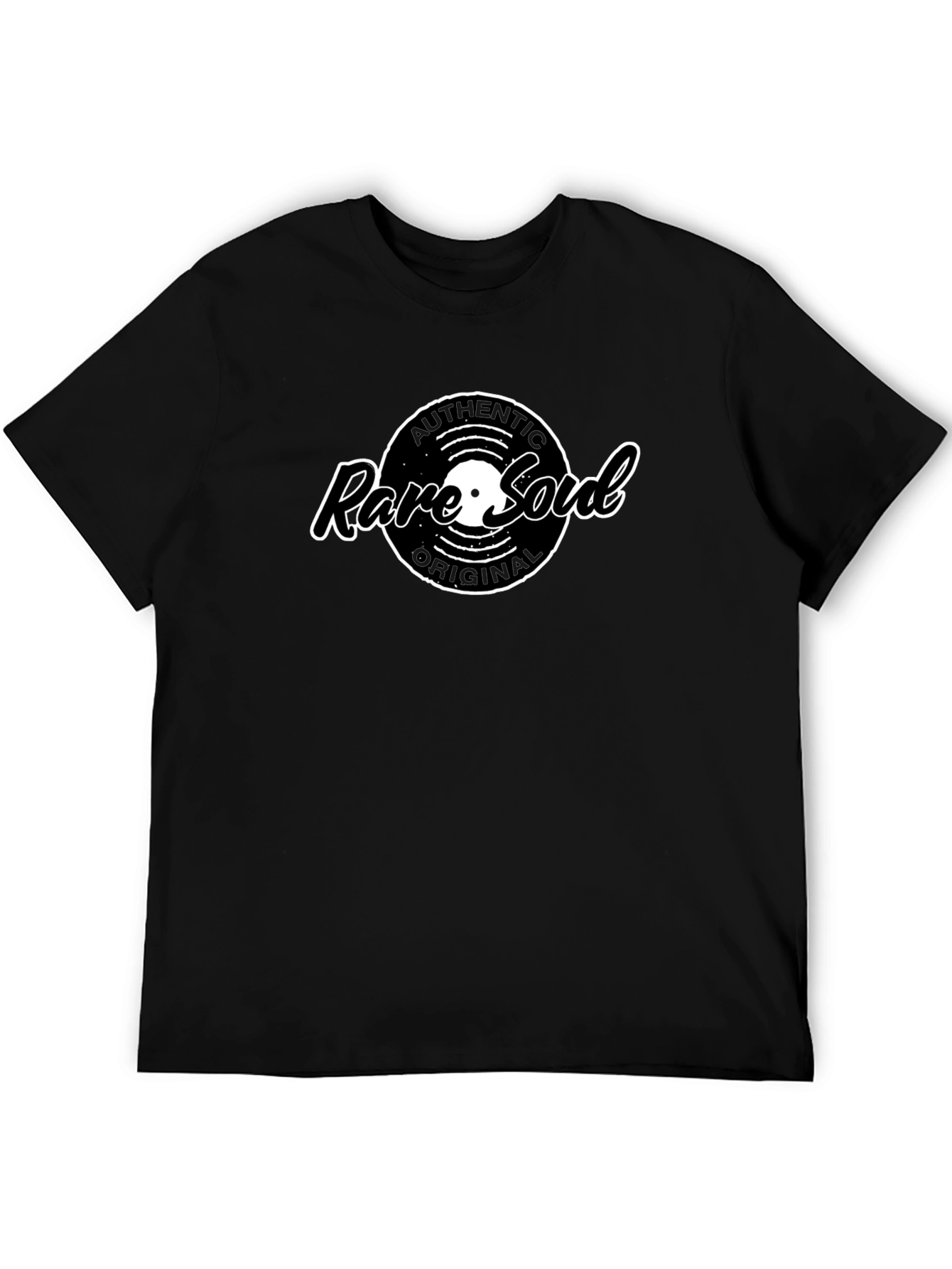 Rare Soul Authentic Original Graphic Tee - Black