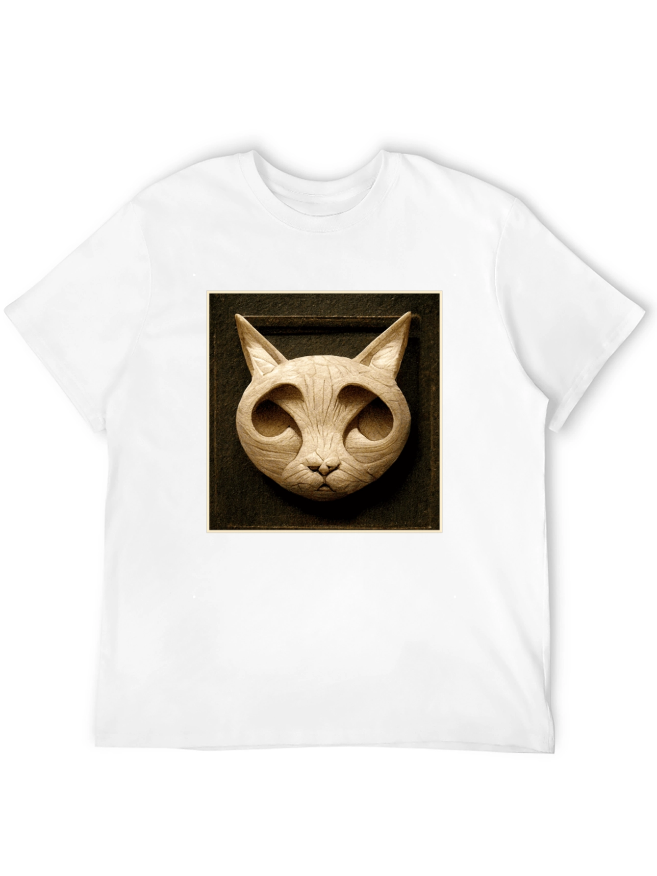 Modern Carved Cat Tee